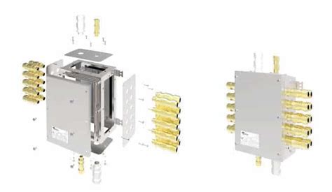 gland plate in junction box|grp terminal box.